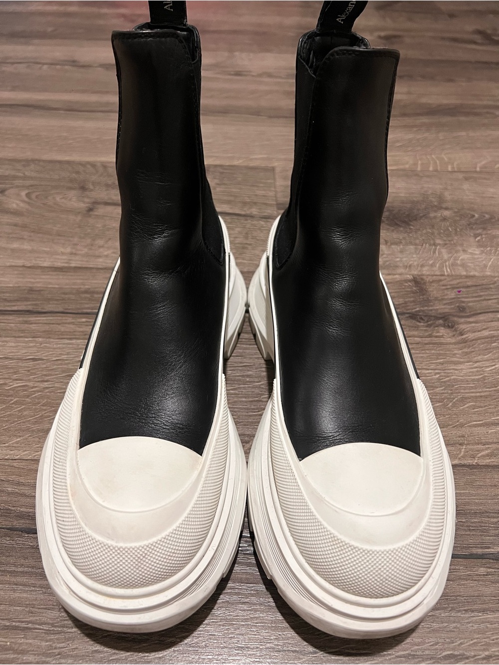Alexander Mcqueen Tread Slicks Boots